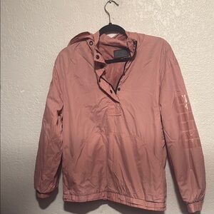 UGG Pink Ski Jacket with Stand-Up Collar